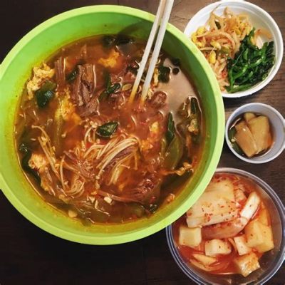 ユッケジャン: 한국의 매운 맛과 문화적 교류의 상징